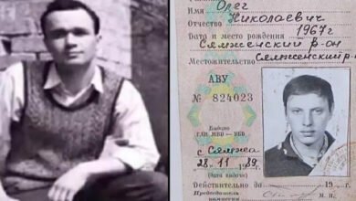 Alleged image of Sergei Ponomarenko and his ID card