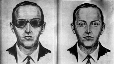 D.B. Cooper sketch