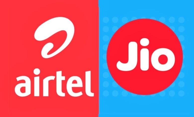 Reliance Jio and Airtel