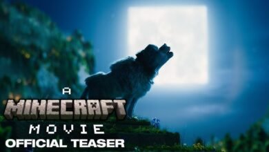 Minecraft Movie official teaser