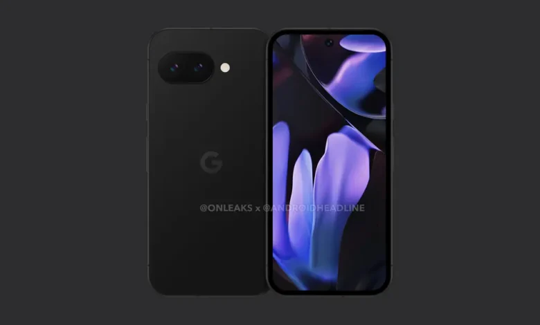 Google Pixel 9a renders