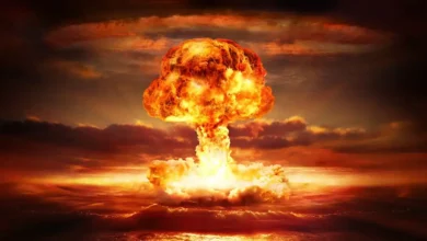 Visual representation of a Nuclear Weapon blast