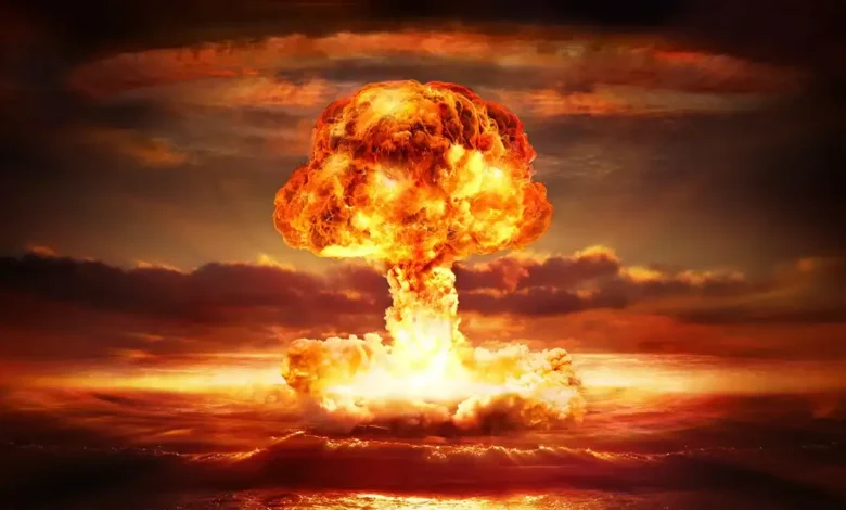 Visual representation of a Nuclear Weapon blast