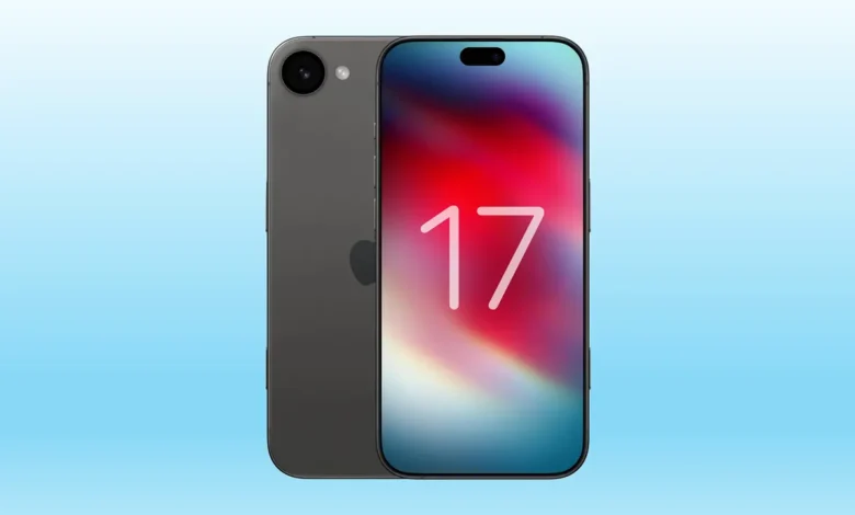 iPhone 17 air render